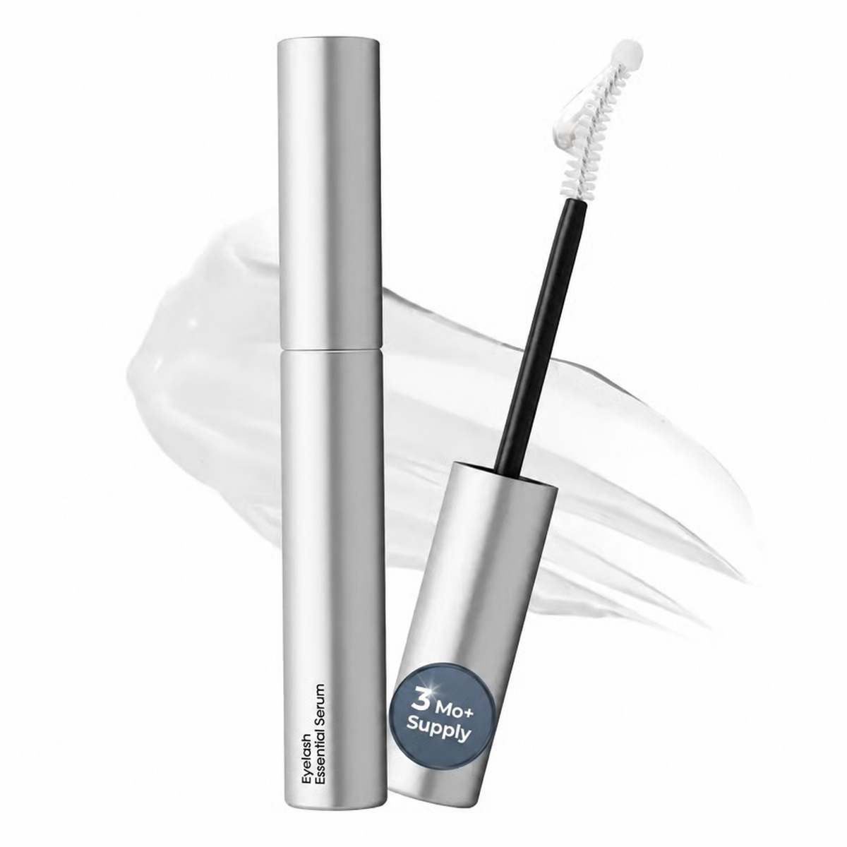 Essential Eyelash Growth Serum, Jumbo Size 0.5fl.oz - Safe & Gentle Lashes Care, Fuller