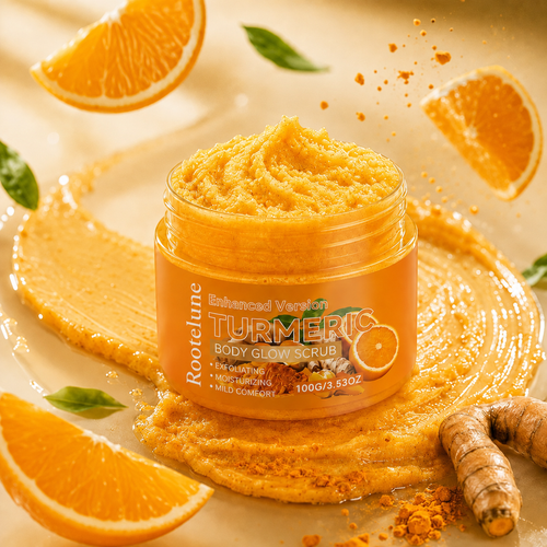 Turmeric Glow Scrub — Buff Away Dull, Rough Skin for a Softer, Smoother-Looking Glow