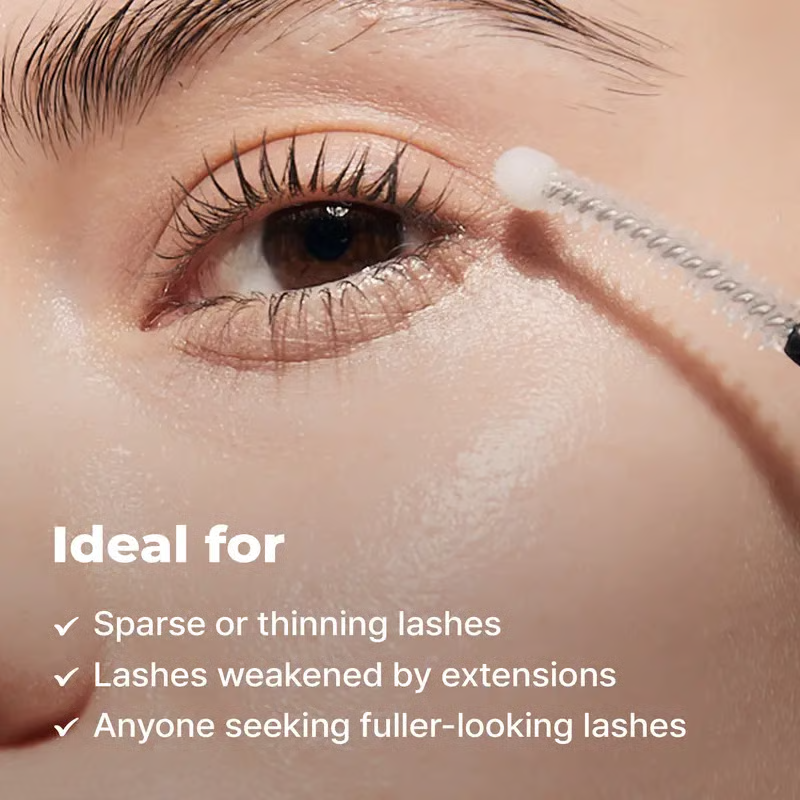 Essential Eyelash Growth Serum, Jumbo Size 0.5fl.oz - Safe & Gentle Lashes Care, Fuller