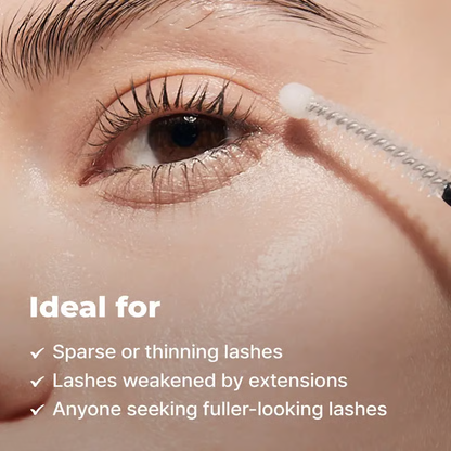 Essential Eyelash Growth Serum, Jumbo Size 0.5fl.oz - Safe & Gentle Lashes Care, Fuller